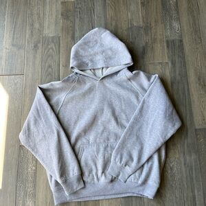 Light Grey Loose Hoodie